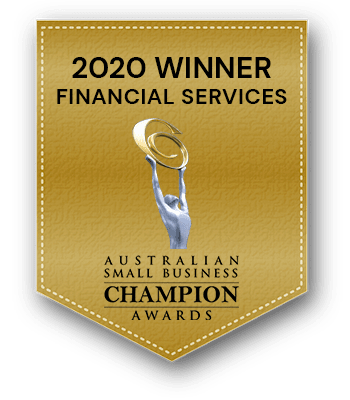 2020 Financial Services Winner of Australian Small Business Champion Awards